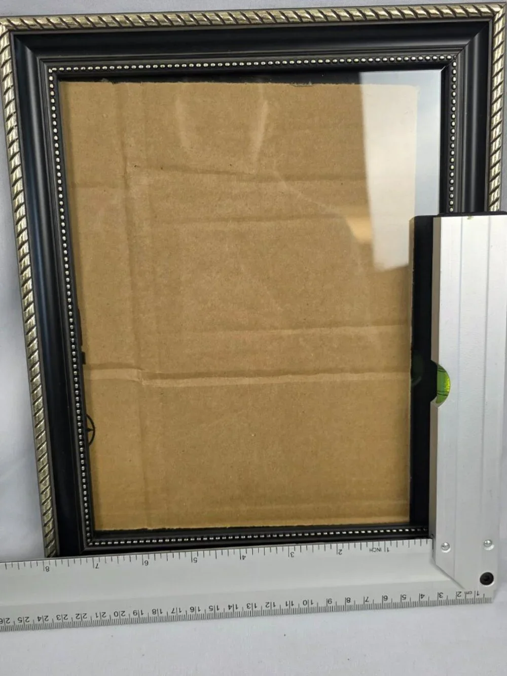 8x10 Picture Frame *See Description*, Black with Gold Detail